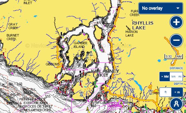 Howe Sound fishing report map Howe Sound fishing report map