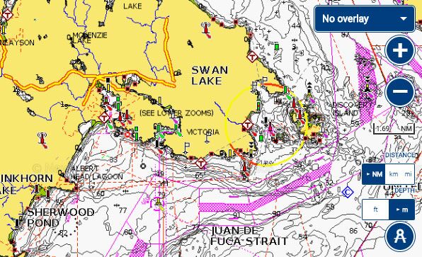 Victoria fishing report map