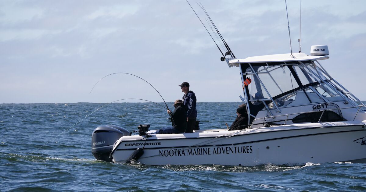 Guide Boat Nootka Marine Adventures. Photo by Island Fisherman