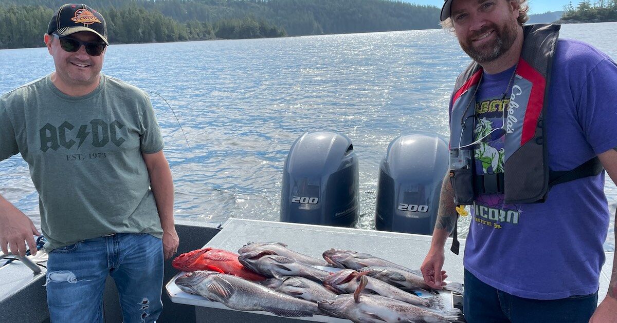 Lingcod fishing