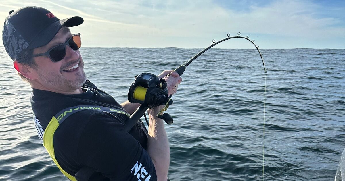 Fishing with a Daiwa Tanacom 750
