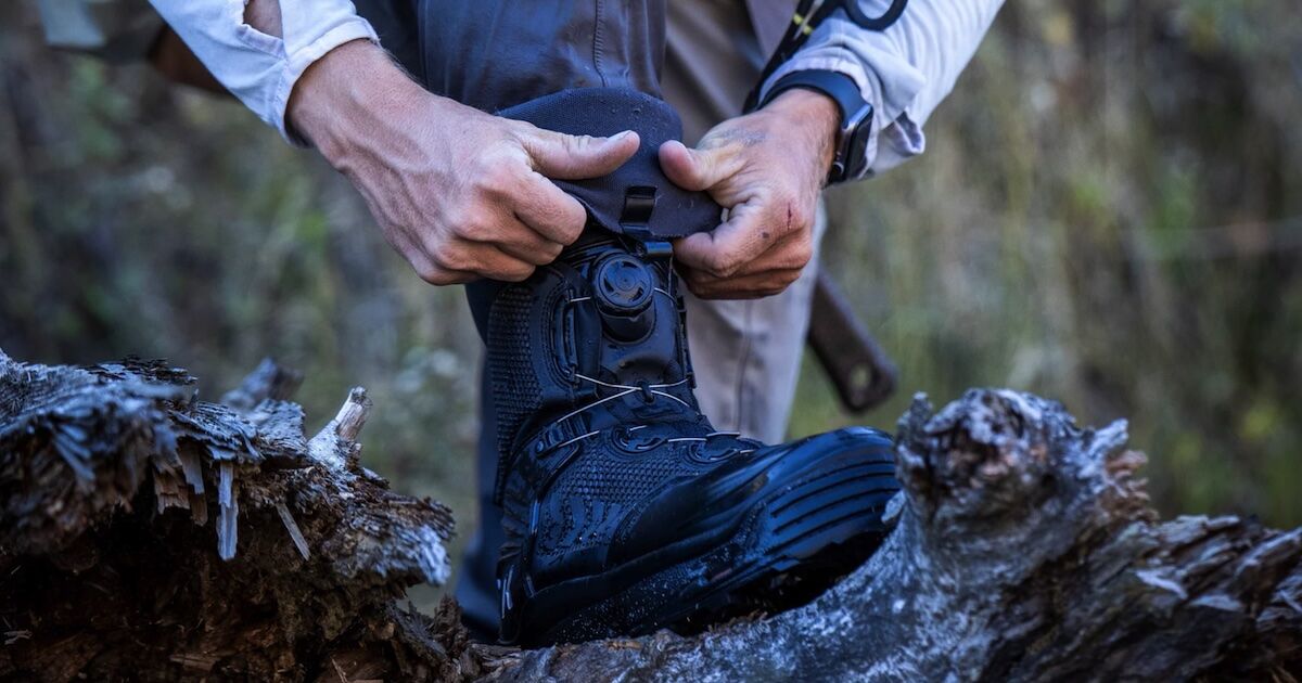 Korkers River OPS BOA Wading Boots with Felt and Vibram Soles